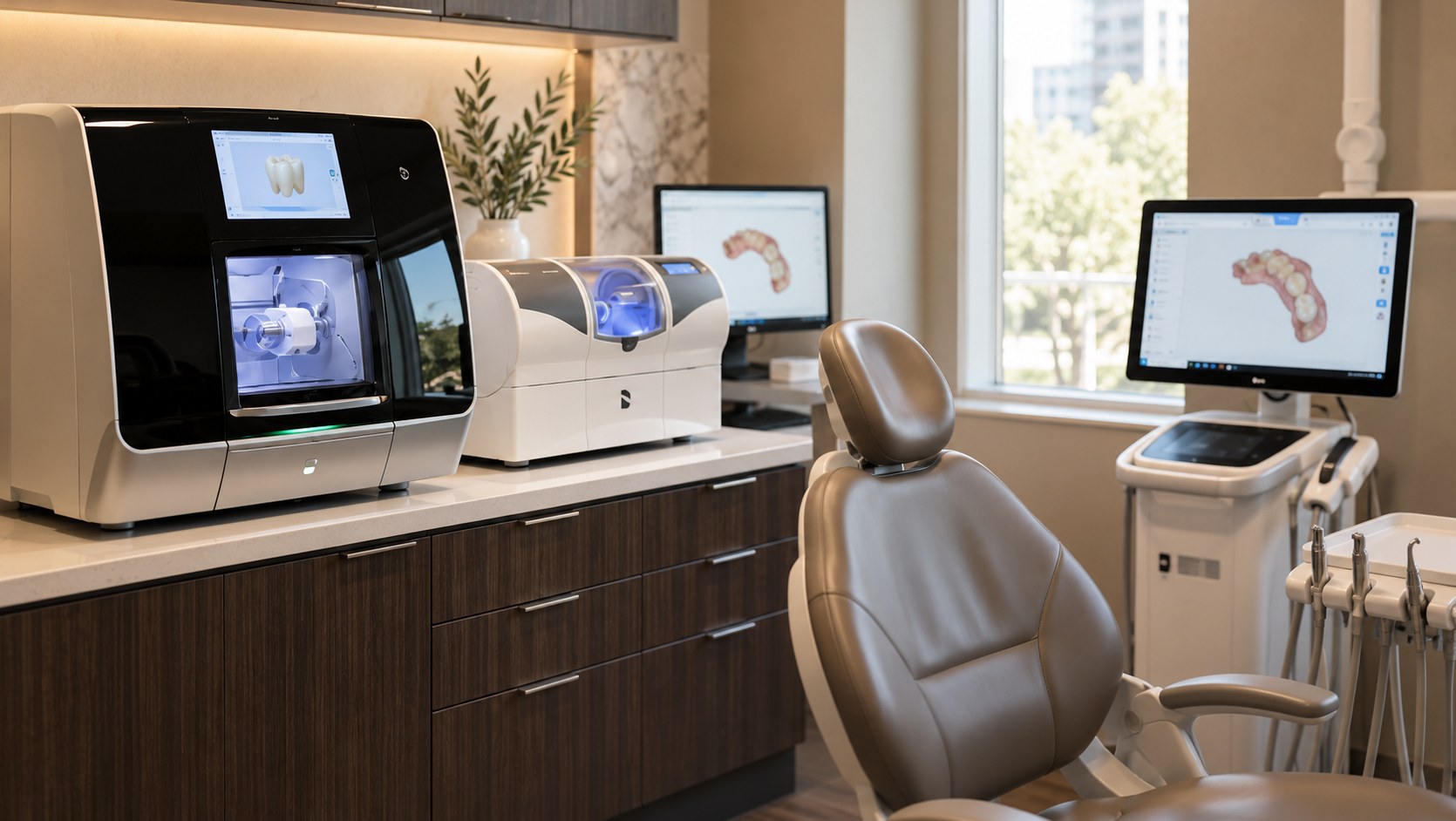 Precision and Efficiency: The Magic of Same-Day Crowns