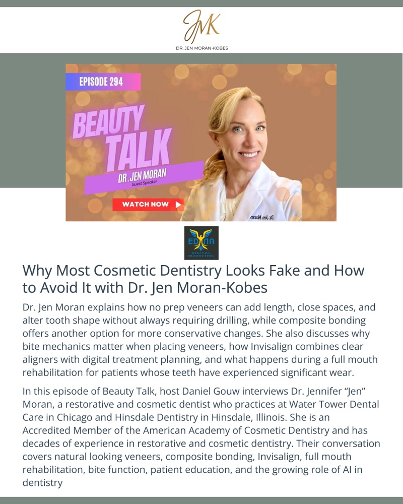 Beauty Talk feature featuring Dr. Jen Moran