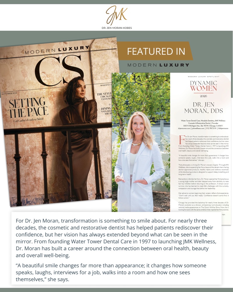 Modern Luxury feature featuring Dr. Jen Moran